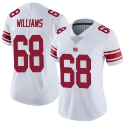 Women's Jaison Williams New York Giants No.68 Limited Vapor Untouchable Jersey - White