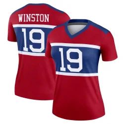 Women's Jameis Winston New York Giants No.19 Legend Century Alternate Jersey - Red