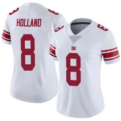 Women's Jevon Holland New York Giants No.8 Limited Vapor Untouchable Jersey - White