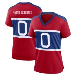 Women's JuJu Smith-Schuster New York Giants No.0 Game Century Alternate Jersey - Red