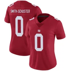 Women's JuJu Smith-Schuster New York Giants No.0 Limited Alternate Vapor Untouchable Jersey - Red