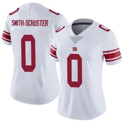 Women's JuJu Smith-Schuster New York Giants No.0 Limited Vapor Untouchable Jersey - White