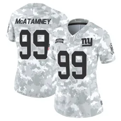Women's Jude McAtamney New York Giants No.99 Limited 2024 Salute to Service Jersey - Arctic Camo