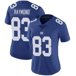 Women's Kalif Raymond New York Giants No.83 Limited Team Color Vapor Untouchable Jersey - Royal