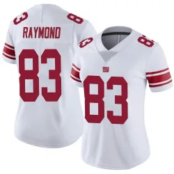 Women's Kalif Raymond New York Giants No.83 Limited Vapor Untouchable Jersey - White