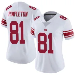 Women's Kalil Pimpleton New York Giants No.81 Limited Vapor Untouchable Jersey - White