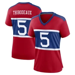 Women's Kayvon Thibodeaux New York Giants No.5 Game Century Alternate Jersey - Red