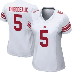 Women's Kayvon Thibodeaux New York Giants No.5 Game Jersey - White
