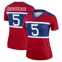 Women's Kayvon Thibodeaux New York Giants No.5 Legend Century Alternate Jersey - Red
