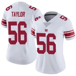 Women's Lawrence Taylor New York Giants No.56 Limited Vapor Untouchable Jersey - White