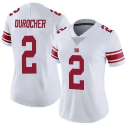 Women's Leo Durocher New York Giants No.2 Limited Vapor Untouchable Jersey - White