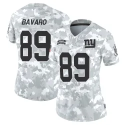 Women's Mark Bavaro New York Giants No.89 Limited 2024 Salute to Service Jersey - Arctic Camo
