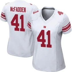 Women's Micah McFadden New York Giants No.41 Game Jersey - White