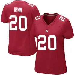 Women's Monte Irvin New York Giants No.20 Game Alternate Jersey - Red