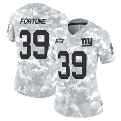 Women's O'Donnell Fortune New York Giants No.39 Limited 2024 Salute to Service Jersey - Arctic Camo