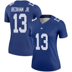 Women's Odell Beckham Jr. New York Giants No.13 Legend Jersey - Royal