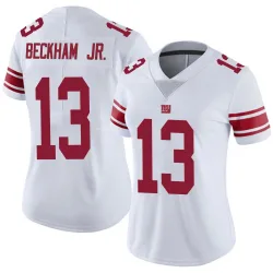Women's Odell Beckham Jr. New York Giants No.13 Limited Vapor Untouchable Jersey - White