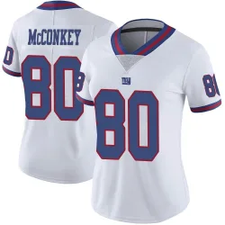 Women's Phil McConkey New York Giants No.80 Limited Color Rush Jersey - White
