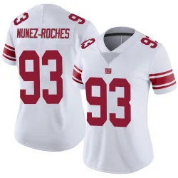 Women's Rakeem Nunez-Roches New York Giants No.93 Limited Vapor Untouchable Jersey - White