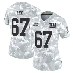 Women's Ricky Lee New York Giants No.67 Limited 2024 Salute to Service Jersey - Arctic Camo