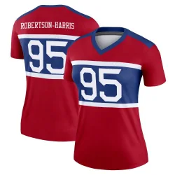 Women's Roy Robertson-Harris New York Giants No.95 Legend Century Alternate Jersey - Red