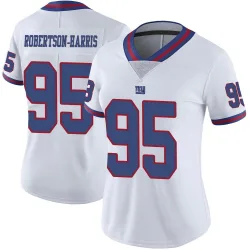 Women's Roy Robertson-Harris New York Giants No.95 Limited Color Rush Jersey - White