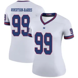 Women's Roy Robertson-Harris New York Giants No.99 Legend Color Rush Jersey - White