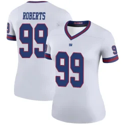 Women's Sam Roberts New York Giants No.99 Legend Color Rush Jersey - White