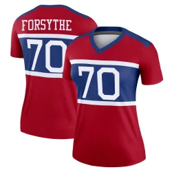 Women's Stone Forsythe New York Giants No.70 Legend Century Alternate Jersey - Red