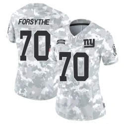 Women's Stone Forsythe New York Giants No.70 Limited 2024 Salute to Service Jersey - Arctic Camo