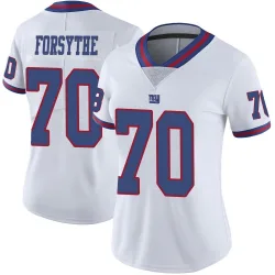 Women's Stone Forsythe New York Giants No.70 Limited Color Rush Jersey - White