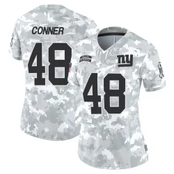 Women's Tanner Conner New York Giants No.48 Limited 2024 Salute to Service Jersey - Arctic Camo