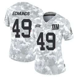 Women's Tremaine Edmunds New York Giants No.49 Limited 2024 Salute to Service Jersey - Arctic Camo