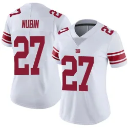 Women's Tyler Nubin New York Giants No.27 Limited Vapor Untouchable Jersey - White