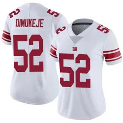 Women's Victor Dimukeje New York Giants No.52 Limited Vapor Untouchable Jersey - White