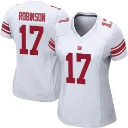 Women's Wan'Dale Robinson New York Giants No.17 Game Jersey - White