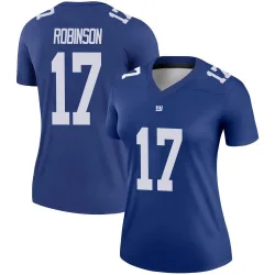 Women's Wan'Dale Robinson New York Giants No.17 Legend Jersey - Royal