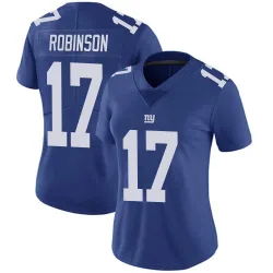 Women's Wan'Dale Robinson New York Giants No.17 Limited Team Color Vapor Untouchable Jersey - Royal