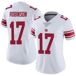 Women's Wan'Dale Robinson New York Giants No.17 Limited Vapor Untouchable Jersey - White