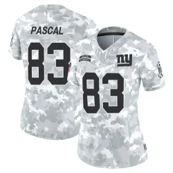 Women's Zach Pascal New York Giants No.83 Limited 2024 Salute to Service Jersey - Arctic Camo