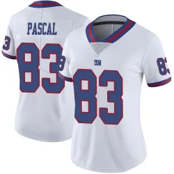 Women's Zach Pascal New York Giants No.83 Limited Color Rush Jersey - White