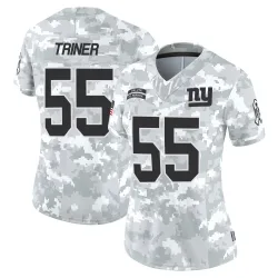 Women's Zach Triner New York Giants No.55 Limited 2024 Salute to Service Jersey - Arctic Camo