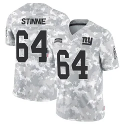 Youth Aaron Stinnie New York Giants No.64 Limited 2024 Salute to Service Jersey - Arctic Camo