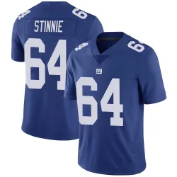 Youth Aaron Stinnie New York Giants No.64 Limited Team Color Vapor Untouchable Jersey - Royal