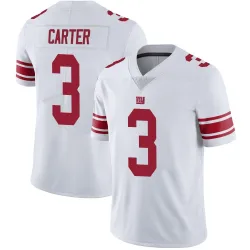 Youth Abdul Carter New York Giants No.3 Limited Vapor Untouchable Jersey - White