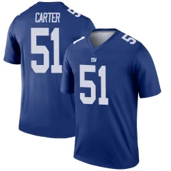 Youth Abdul Carter New York Giants No.51 Legend Jersey - Royal