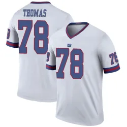 Youth Andrew Thomas New York Giants No.78 Legend Color Rush Jersey - White