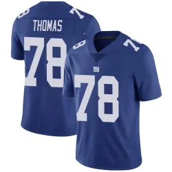 Youth Andrew Thomas New York Giants No.78 Limited Team Color Vapor Untouchable Jersey - Royal