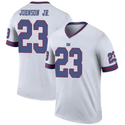 Youth Anthony Johnson Jr. New York Giants No.23 Legend Color Rush Jersey - White