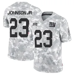 Youth Anthony Johnson Jr. New York Giants No.23 Limited 2024 Salute to Service Jersey - Arctic Camo